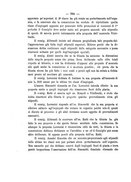 Atti del Consiglio comunale di Roma