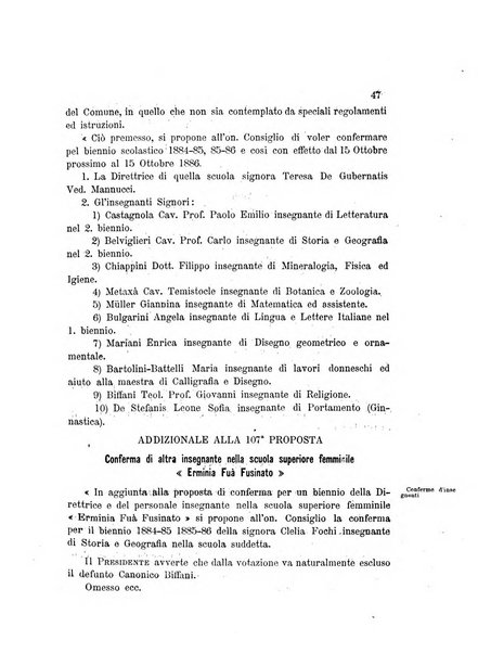 Atti del Consiglio comunale di Roma