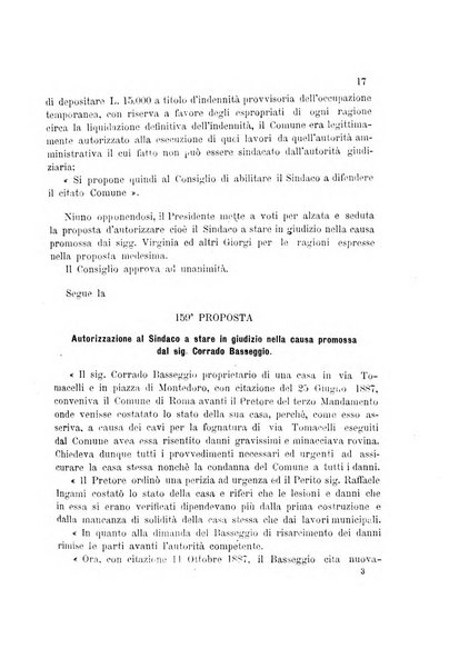 Atti del Consiglio comunale di Roma