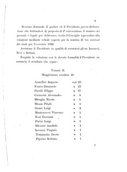 Atti del Consiglio comunale di Roma