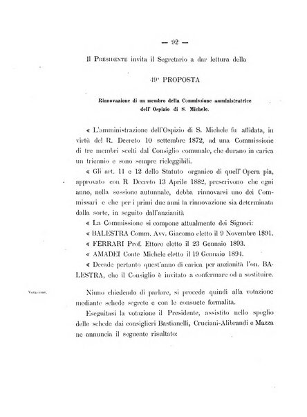 Atti del Consiglio comunale di Roma