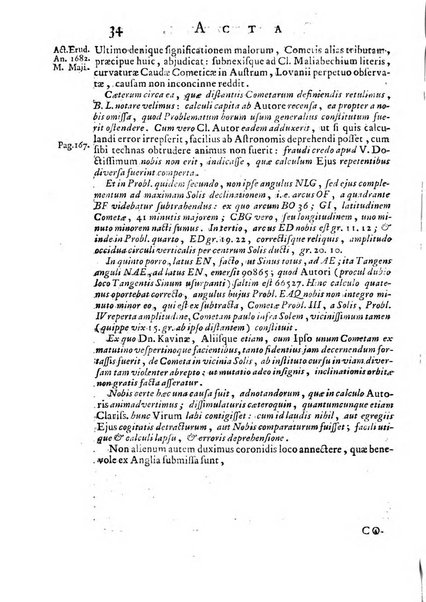 Opuscula omnia actis eruditorum lipsiensibus inserta, quae ad universam mathesim, physicam, medicinam, anatomiam, chirurgiam et philologiam pertinent; nec non epitomae si quae materia vel criticis animadversionibus celebriores