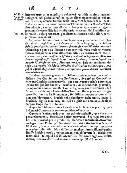 Opuscula omnia actis eruditorum lipsiensibus inserta, quae ad universam mathesim, physicam, medicinam, anatomiam, chirurgiam et philologiam pertinent; nec non epitomae si quae materia vel criticis animadversionibus celebriores