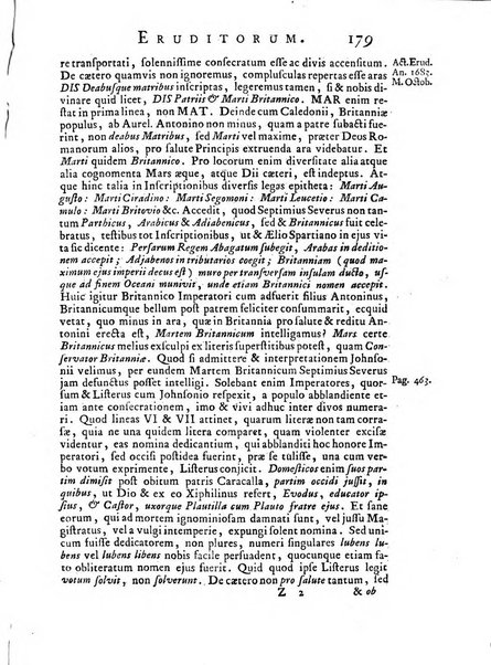 Opuscula omnia actis eruditorum lipsiensibus inserta, quae ad universam mathesim, physicam, medicinam, anatomiam, chirurgiam et philologiam pertinent; nec non epitomae si quae materia vel criticis animadversionibus celebriores