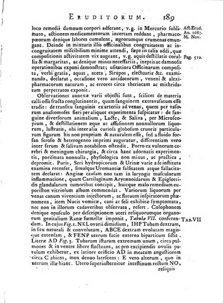 Opuscula omnia actis eruditorum lipsiensibus inserta, quae ad universam mathesim, physicam, medicinam, anatomiam, chirurgiam et philologiam pertinent; nec non epitomae si quae materia vel criticis animadversionibus celebriores