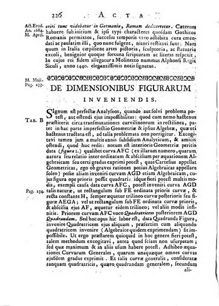 Opuscula omnia actis eruditorum lipsiensibus inserta, quae ad universam mathesim, physicam, medicinam, anatomiam, chirurgiam et philologiam pertinent; nec non epitomae si quae materia vel criticis animadversionibus celebriores