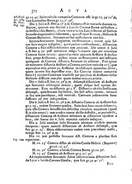 Opuscula omnia actis eruditorum lipsiensibus inserta, quae ad universam mathesim, physicam, medicinam, anatomiam, chirurgiam et philologiam pertinent; nec non epitomae si quae materia vel criticis animadversionibus celebriores