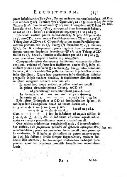 Opuscula omnia actis eruditorum lipsiensibus inserta, quae ad universam mathesim, physicam, medicinam, anatomiam, chirurgiam et philologiam pertinent; nec non epitomae si quae materia vel criticis animadversionibus celebriores