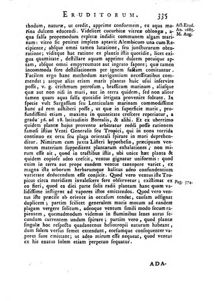 Opuscula omnia actis eruditorum lipsiensibus inserta, quae ad universam mathesim, physicam, medicinam, anatomiam, chirurgiam et philologiam pertinent; nec non epitomae si quae materia vel criticis animadversionibus celebriores