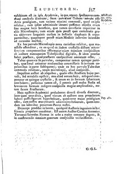 Opuscula omnia actis eruditorum lipsiensibus inserta, quae ad universam mathesim, physicam, medicinam, anatomiam, chirurgiam et philologiam pertinent; nec non epitomae si quae materia vel criticis animadversionibus celebriores