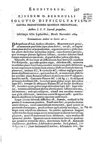 Opuscula omnia actis eruditorum lipsiensibus inserta, quae ad universam mathesim, physicam, medicinam, anatomiam, chirurgiam et philologiam pertinent; nec non epitomae si quae materia vel criticis animadversionibus celebriores