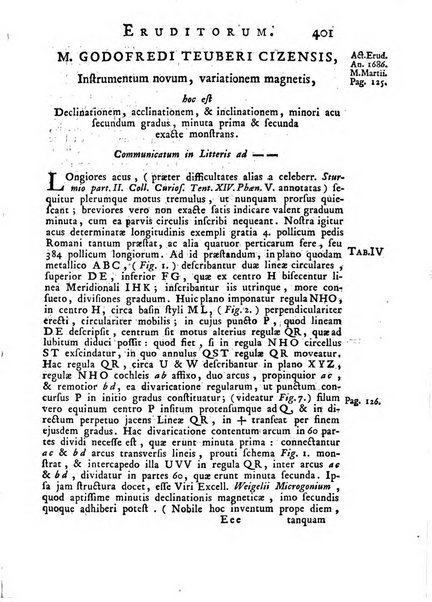 Opuscula omnia actis eruditorum lipsiensibus inserta, quae ad universam mathesim, physicam, medicinam, anatomiam, chirurgiam et philologiam pertinent; nec non epitomae si quae materia vel criticis animadversionibus celebriores