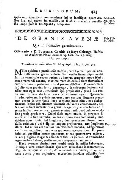 Opuscula omnia actis eruditorum lipsiensibus inserta, quae ad universam mathesim, physicam, medicinam, anatomiam, chirurgiam et philologiam pertinent; nec non epitomae si quae materia vel criticis animadversionibus celebriores