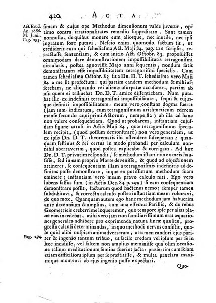 Opuscula omnia actis eruditorum lipsiensibus inserta, quae ad universam mathesim, physicam, medicinam, anatomiam, chirurgiam et philologiam pertinent; nec non epitomae si quae materia vel criticis animadversionibus celebriores