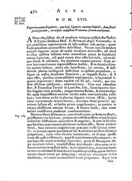 Opuscula omnia actis eruditorum lipsiensibus inserta, quae ad universam mathesim, physicam, medicinam, anatomiam, chirurgiam et philologiam pertinent; nec non epitomae si quae materia vel criticis animadversionibus celebriores