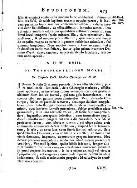 Opuscula omnia actis eruditorum lipsiensibus inserta, quae ad universam mathesim, physicam, medicinam, anatomiam, chirurgiam et philologiam pertinent; nec non epitomae si quae materia vel criticis animadversionibus celebriores