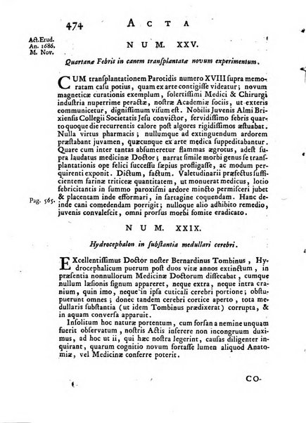 Opuscula omnia actis eruditorum lipsiensibus inserta, quae ad universam mathesim, physicam, medicinam, anatomiam, chirurgiam et philologiam pertinent; nec non epitomae si quae materia vel criticis animadversionibus celebriores