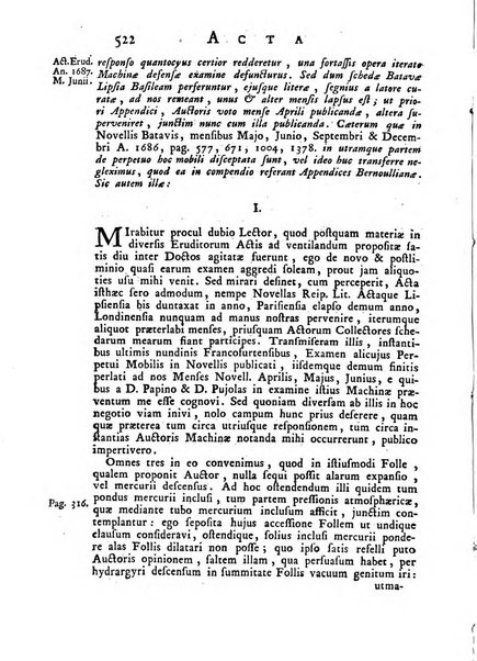 Opuscula omnia actis eruditorum lipsiensibus inserta, quae ad universam mathesim, physicam, medicinam, anatomiam, chirurgiam et philologiam pertinent; nec non epitomae si quae materia vel criticis animadversionibus celebriores