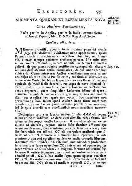 Opuscula omnia actis eruditorum lipsiensibus inserta, quae ad universam mathesim, physicam, medicinam, anatomiam, chirurgiam et philologiam pertinent; nec non epitomae si quae materia vel criticis animadversionibus celebriores