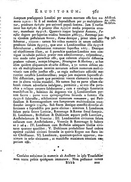 Opuscula omnia actis eruditorum lipsiensibus inserta, quae ad universam mathesim, physicam, medicinam, anatomiam, chirurgiam et philologiam pertinent; nec non epitomae si quae materia vel criticis animadversionibus celebriores