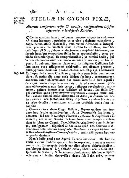 Opuscula omnia actis eruditorum lipsiensibus inserta, quae ad universam mathesim, physicam, medicinam, anatomiam, chirurgiam et philologiam pertinent; nec non epitomae si quae materia vel criticis animadversionibus celebriores