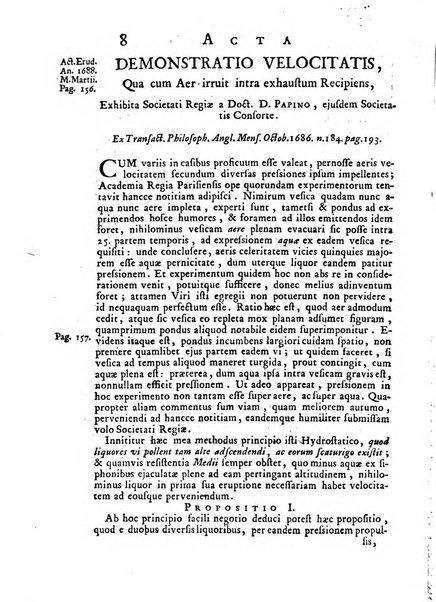 Opuscula omnia actis eruditorum lipsiensibus inserta, quae ad universam mathesim, physicam, medicinam, anatomiam, chirurgiam et philologiam pertinent; nec non epitomae si quae materia vel criticis animadversionibus celebriores