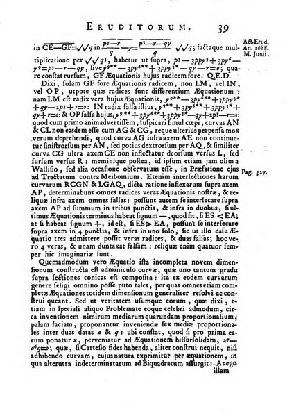 Opuscula omnia actis eruditorum lipsiensibus inserta, quae ad universam mathesim, physicam, medicinam, anatomiam, chirurgiam et philologiam pertinent; nec non epitomae si quae materia vel criticis animadversionibus celebriores