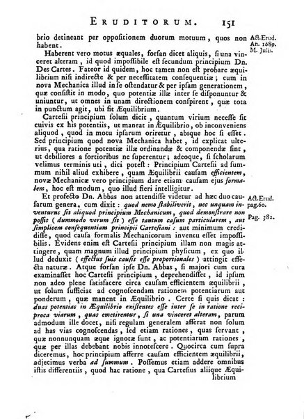 Opuscula omnia actis eruditorum lipsiensibus inserta, quae ad universam mathesim, physicam, medicinam, anatomiam, chirurgiam et philologiam pertinent; nec non epitomae si quae materia vel criticis animadversionibus celebriores