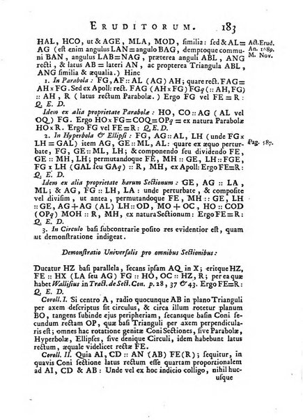 Opuscula omnia actis eruditorum lipsiensibus inserta, quae ad universam mathesim, physicam, medicinam, anatomiam, chirurgiam et philologiam pertinent; nec non epitomae si quae materia vel criticis animadversionibus celebriores