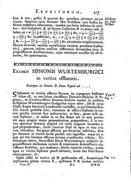 Opuscula omnia actis eruditorum lipsiensibus inserta, quae ad universam mathesim, physicam, medicinam, anatomiam, chirurgiam et philologiam pertinent; nec non epitomae si quae materia vel criticis animadversionibus celebriores