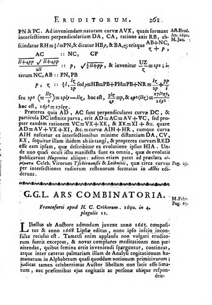 Opuscula omnia actis eruditorum lipsiensibus inserta, quae ad universam mathesim, physicam, medicinam, anatomiam, chirurgiam et philologiam pertinent; nec non epitomae si quae materia vel criticis animadversionibus celebriores