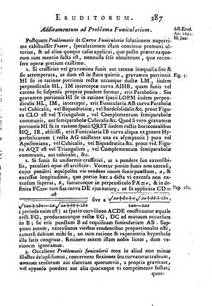 Opuscula omnia actis eruditorum lipsiensibus inserta, quae ad universam mathesim, physicam, medicinam, anatomiam, chirurgiam et philologiam pertinent; nec non epitomae si quae materia vel criticis animadversionibus celebriores