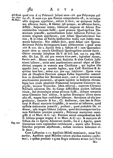 Opuscula omnia actis eruditorum lipsiensibus inserta, quae ad universam mathesim, physicam, medicinam, anatomiam, chirurgiam et philologiam pertinent; nec non epitomae si quae materia vel criticis animadversionibus celebriores