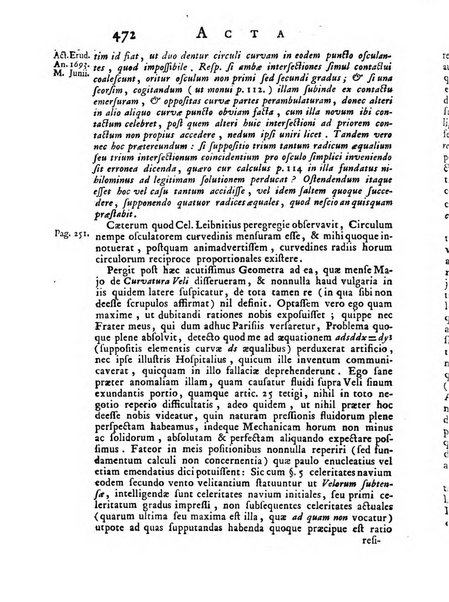 Opuscula omnia actis eruditorum lipsiensibus inserta, quae ad universam mathesim, physicam, medicinam, anatomiam, chirurgiam et philologiam pertinent; nec non epitomae si quae materia vel criticis animadversionibus celebriores