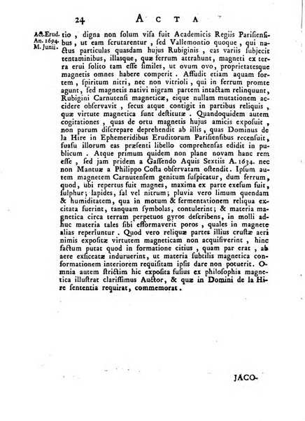 Opuscula omnia actis eruditorum lipsiensibus inserta, quae ad universam mathesim, physicam, medicinam, anatomiam, chirurgiam et philologiam pertinent; nec non epitomae si quae materia vel criticis animadversionibus celebriores