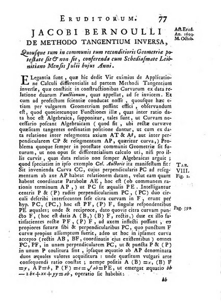 Opuscula omnia actis eruditorum lipsiensibus inserta, quae ad universam mathesim, physicam, medicinam, anatomiam, chirurgiam et philologiam pertinent; nec non epitomae si quae materia vel criticis animadversionibus celebriores