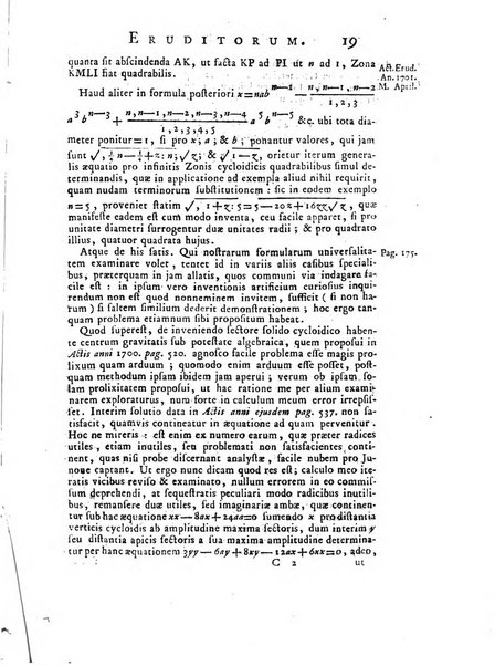 Opuscula omnia actis eruditorum lipsiensibus inserta, quae ad universam mathesim, physicam, medicinam, anatomiam, chirurgiam et philologiam pertinent; nec non epitomae si quae materia vel criticis animadversionibus celebriores