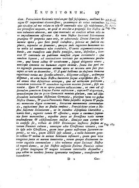 Opuscula omnia actis eruditorum lipsiensibus inserta, quae ad universam mathesim, physicam, medicinam, anatomiam, chirurgiam et philologiam pertinent; nec non epitomae si quae materia vel criticis animadversionibus celebriores