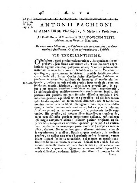 Opuscula omnia actis eruditorum lipsiensibus inserta, quae ad universam mathesim, physicam, medicinam, anatomiam, chirurgiam et philologiam pertinent; nec non epitomae si quae materia vel criticis animadversionibus celebriores