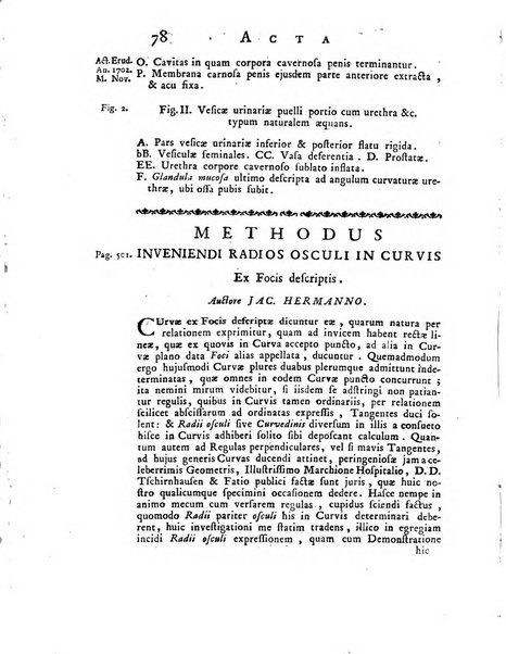 Opuscula omnia actis eruditorum lipsiensibus inserta, quae ad universam mathesim, physicam, medicinam, anatomiam, chirurgiam et philologiam pertinent; nec non epitomae si quae materia vel criticis animadversionibus celebriores