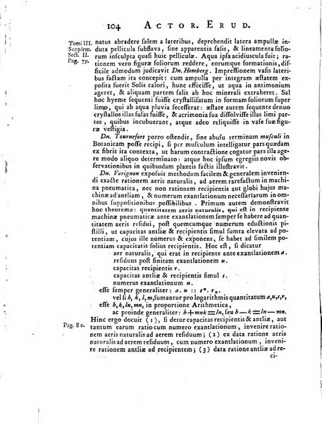 Opuscula omnia actis eruditorum lipsiensibus inserta, quae ad universam mathesim, physicam, medicinam, anatomiam, chirurgiam et philologiam pertinent; nec non epitomae si quae materia vel criticis animadversionibus celebriores