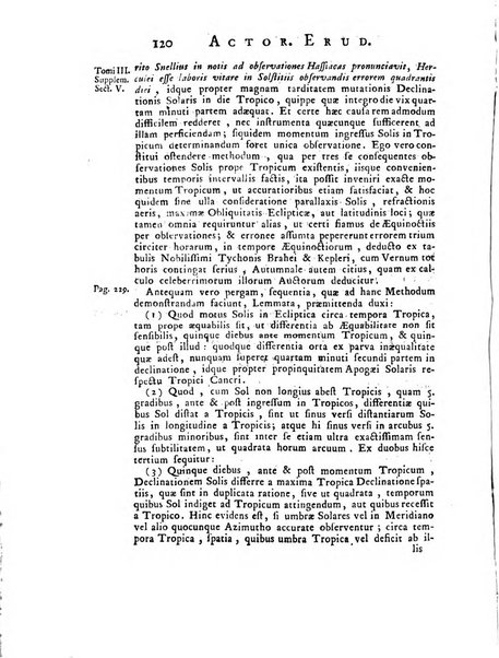 Opuscula omnia actis eruditorum lipsiensibus inserta, quae ad universam mathesim, physicam, medicinam, anatomiam, chirurgiam et philologiam pertinent; nec non epitomae si quae materia vel criticis animadversionibus celebriores