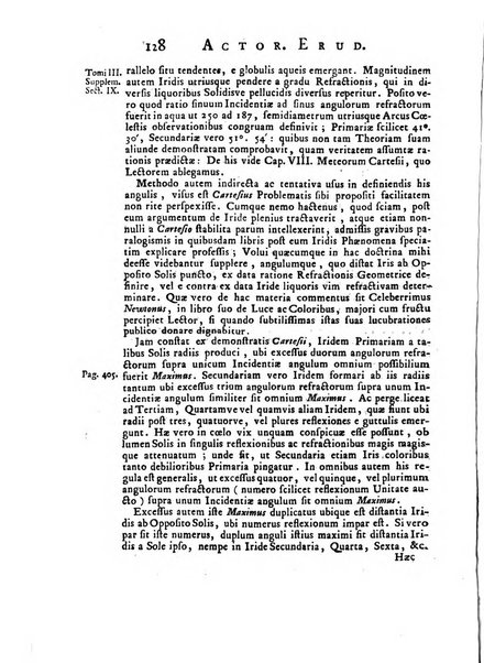 Opuscula omnia actis eruditorum lipsiensibus inserta, quae ad universam mathesim, physicam, medicinam, anatomiam, chirurgiam et philologiam pertinent; nec non epitomae si quae materia vel criticis animadversionibus celebriores