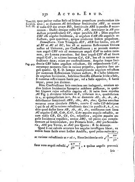 Opuscula omnia actis eruditorum lipsiensibus inserta, quae ad universam mathesim, physicam, medicinam, anatomiam, chirurgiam et philologiam pertinent; nec non epitomae si quae materia vel criticis animadversionibus celebriores