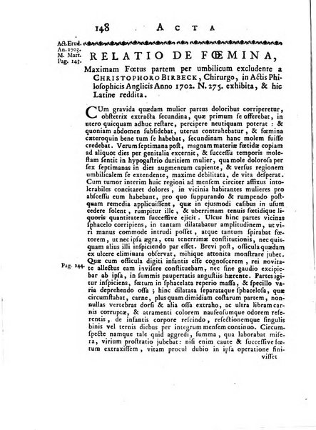 Opuscula omnia actis eruditorum lipsiensibus inserta, quae ad universam mathesim, physicam, medicinam, anatomiam, chirurgiam et philologiam pertinent; nec non epitomae si quae materia vel criticis animadversionibus celebriores