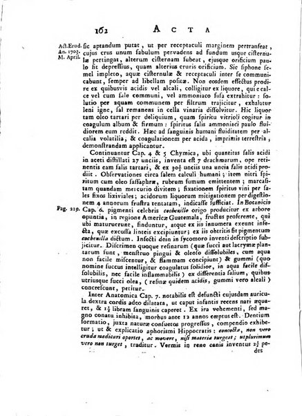 Opuscula omnia actis eruditorum lipsiensibus inserta, quae ad universam mathesim, physicam, medicinam, anatomiam, chirurgiam et philologiam pertinent; nec non epitomae si quae materia vel criticis animadversionibus celebriores