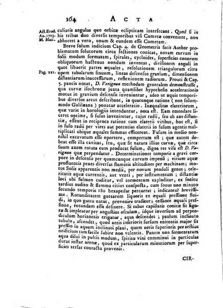 Opuscula omnia actis eruditorum lipsiensibus inserta, quae ad universam mathesim, physicam, medicinam, anatomiam, chirurgiam et philologiam pertinent; nec non epitomae si quae materia vel criticis animadversionibus celebriores