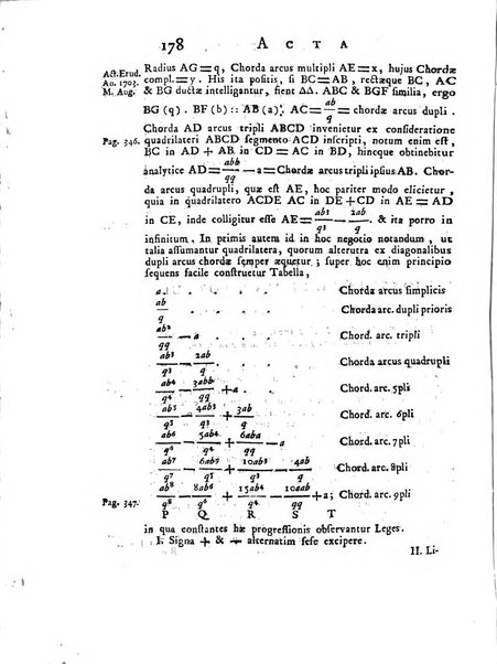 Opuscula omnia actis eruditorum lipsiensibus inserta, quae ad universam mathesim, physicam, medicinam, anatomiam, chirurgiam et philologiam pertinent; nec non epitomae si quae materia vel criticis animadversionibus celebriores