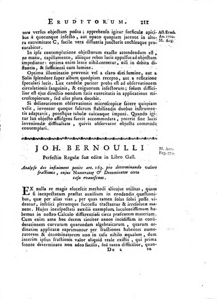 Opuscula omnia actis eruditorum lipsiensibus inserta, quae ad universam mathesim, physicam, medicinam, anatomiam, chirurgiam et philologiam pertinent; nec non epitomae si quae materia vel criticis animadversionibus celebriores