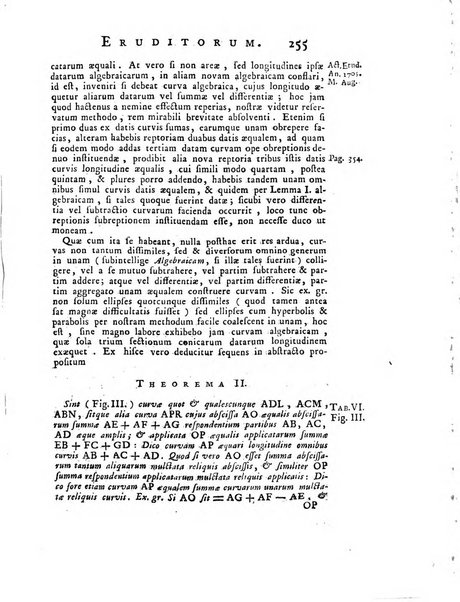 Opuscula omnia actis eruditorum lipsiensibus inserta, quae ad universam mathesim, physicam, medicinam, anatomiam, chirurgiam et philologiam pertinent; nec non epitomae si quae materia vel criticis animadversionibus celebriores